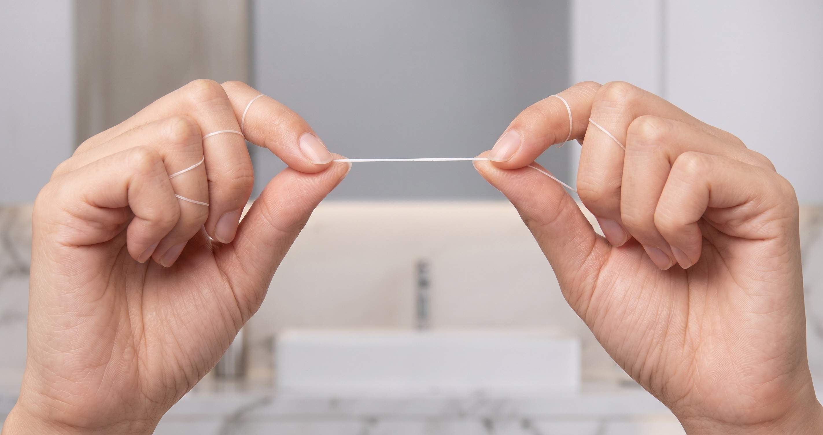 เทคนิคการขยับไหมขัดฟัน